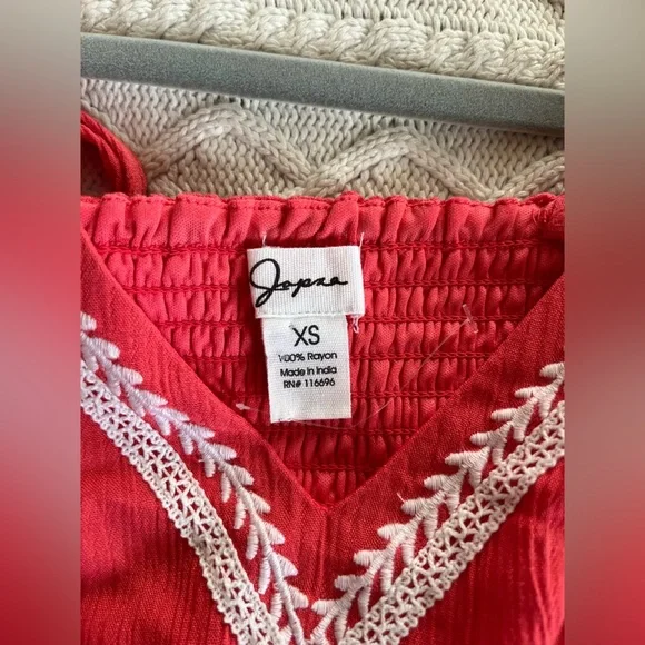 Japna Brand Coral Maxi Dress Women’s Size XS - Picture 4 of 13